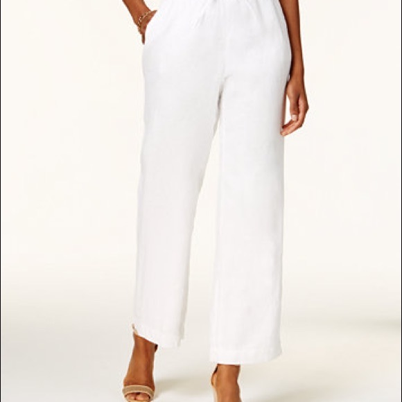 white linen pants suit ladies